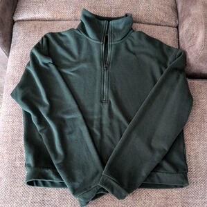 Zyia Active Forest Green Cropped Pullover L